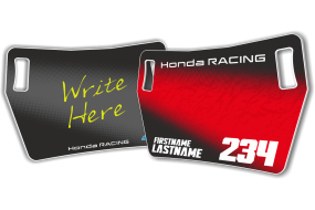 Race 3 Honda Pitboard